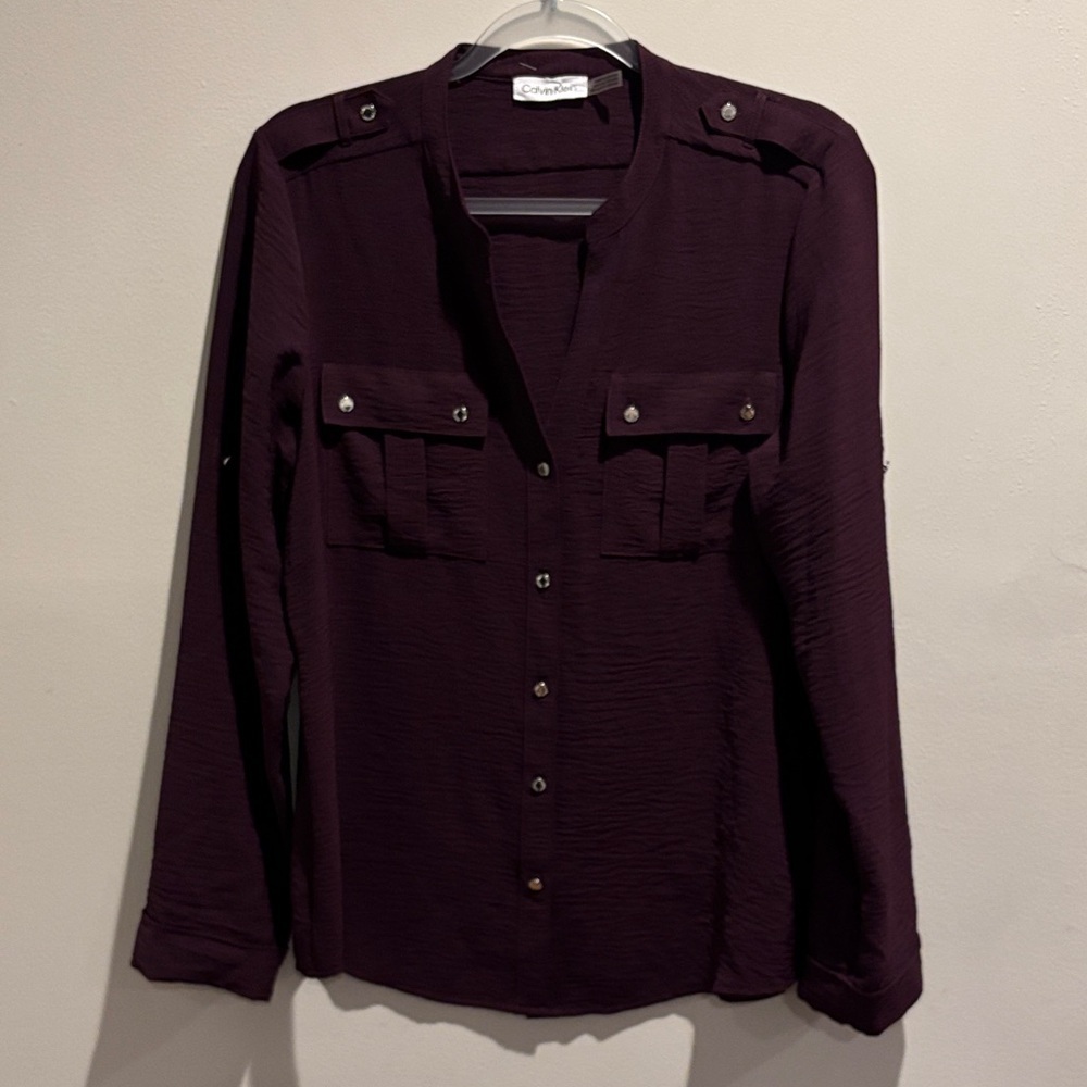Calvin Klein Deep Purple Top